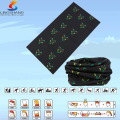 LSB-0209 Ningbo Lingshang 100% Polyester Multifunktions-Outdoor-Hals-Schlauch nahtlose Sport-Bandana benutzerdefinierte Schal